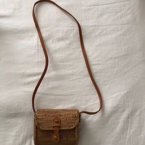 Woven Mini Crossbody